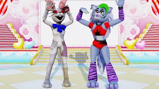 MMD FNAF SECURITY BREACH Easter Bunny Dance [8K60fps]