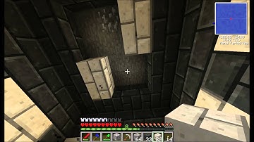 Tekkit Beginning set up of the skeleton spawner