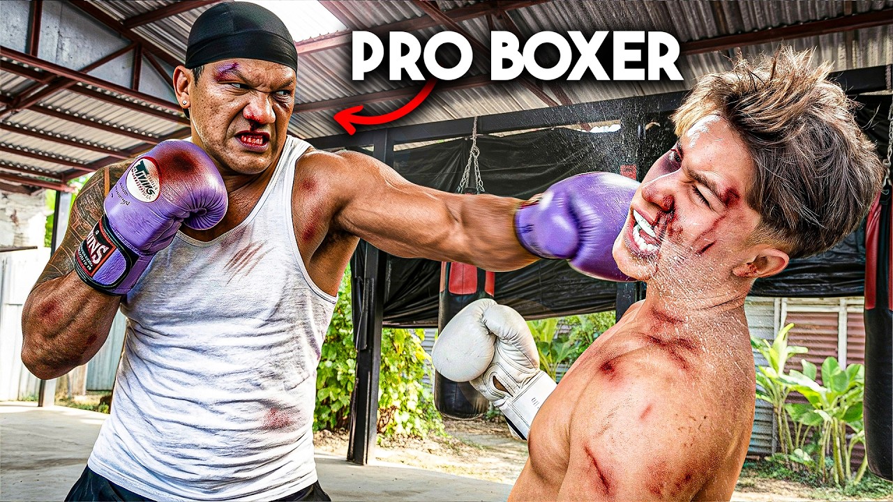 Жесткие спарринги с каждым бойцом в боксерском зале.