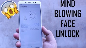 Mind Blowing Face Unlock on Redm Note 5 & Note 5 Pro