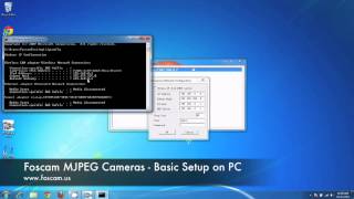 Foscam MJPEG Cameras - Basic Setup on PC