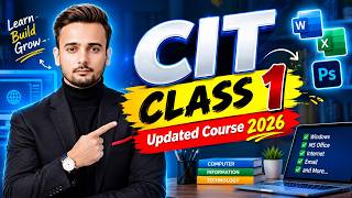 CIT Course 2026 | CIT Class 1 | Computer Course for Beginners | Urdu/Hindi #CITCourse #CIT2026