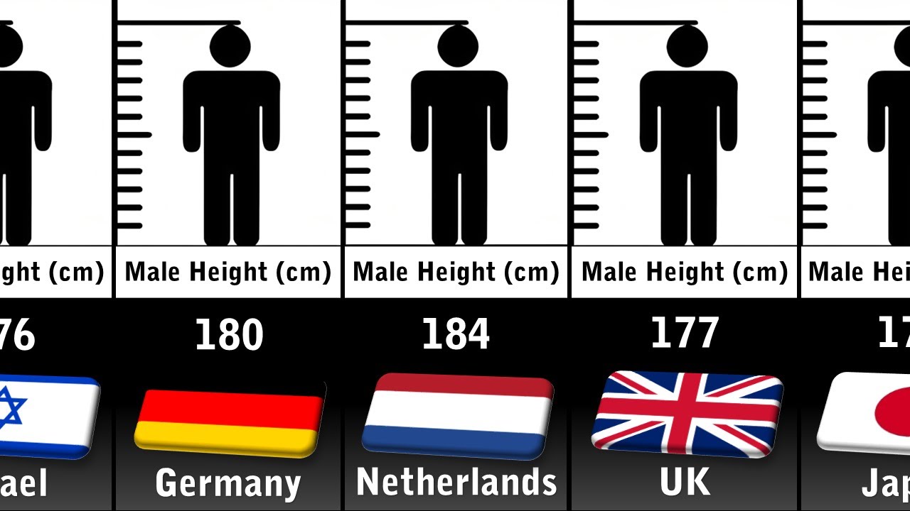 Average Height by Country 2023