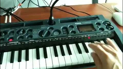 Slack key korg microsampler