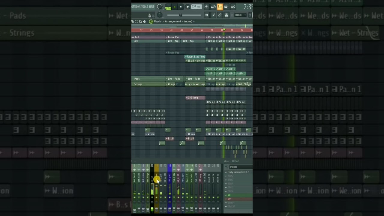 Tears of Technology - Distant (Citybox remix) Fl studio project