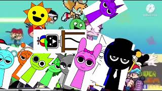 Almost Everyone Is Trying To Get Pizza From Spongebob 20 Characters Added Sprunki