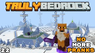 No More Pranks! Ice Base Paths & Restocking - Truly Bedrock Season 4 Minecraft SMP Episode 22