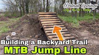 Let’s Build a Jump Line: Backyard Mountain Bike Trail Builds