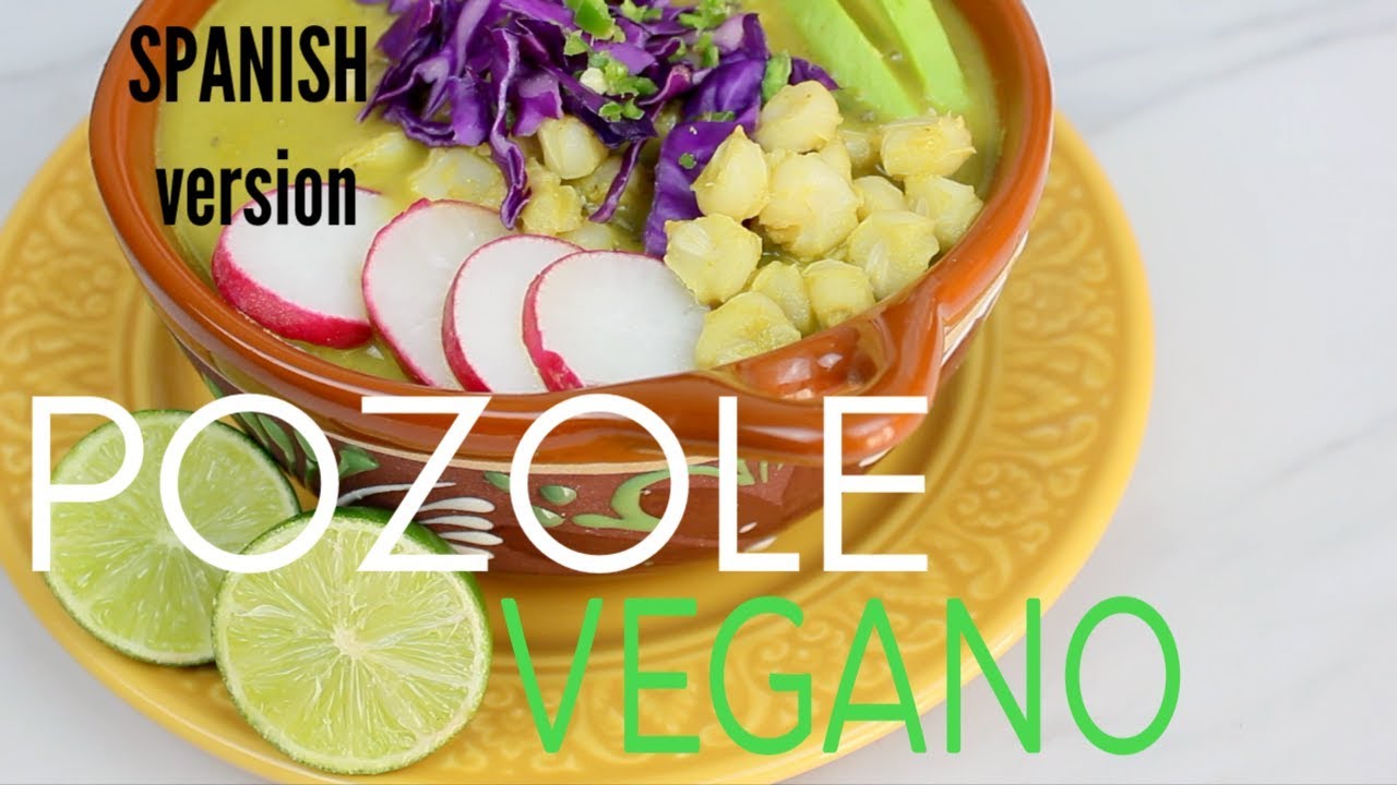 Español] Pozole Verde tradicional | Vegano - YouTube