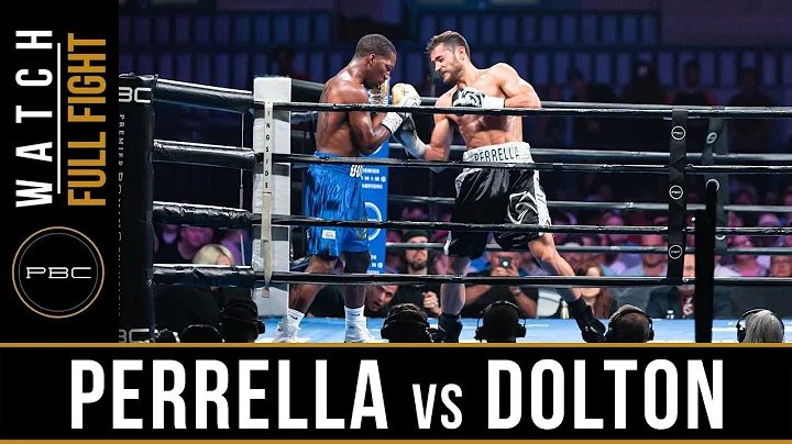 Perrella vs Dolton FULL FIGHT: July 13, 2019 - PBC...
