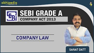 SEBI Grade A (Assistant Manager) | Companies Act 2013 | Audit & Auditors | By Sanat Datt Bhardwaj