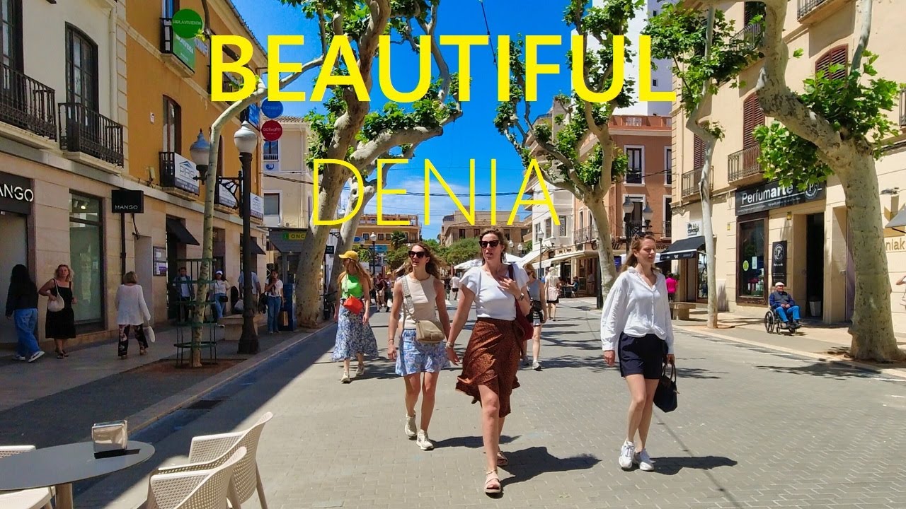 DENIA SPAIN 🇪🇸 Best city for summer vacation in Costa Blanca in 2025 [4K UHD]