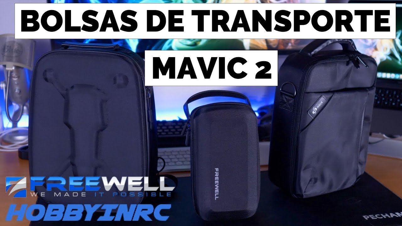 MAVIC 2 (ESPAÑOL) - MOCHILAS Y BOLSAS DE TRANSPORTE|ANUNCIO SORTEO 25K  SUSCRIPTORES - YouTube
