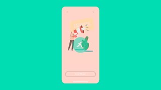 Cashback reward Lottie JSON animation