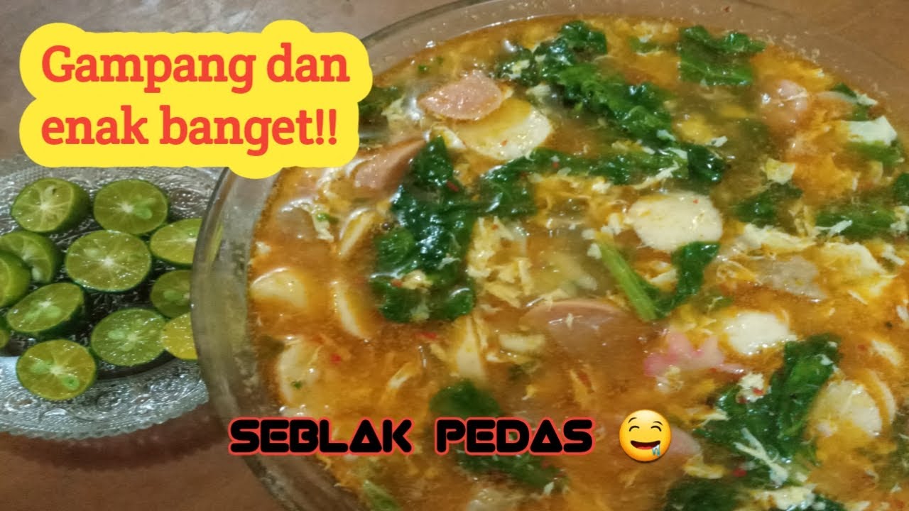 Cara masak seblak simpel dan enak! YouTube Cara masak seblak simpel dan enak! YouTube