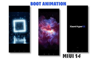 Top 3 Best Boot Animation Themes For MIUI 14 🔥