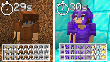 Minecraft, but your INVENTORY is RANDOMIZED every 30 seconds...?