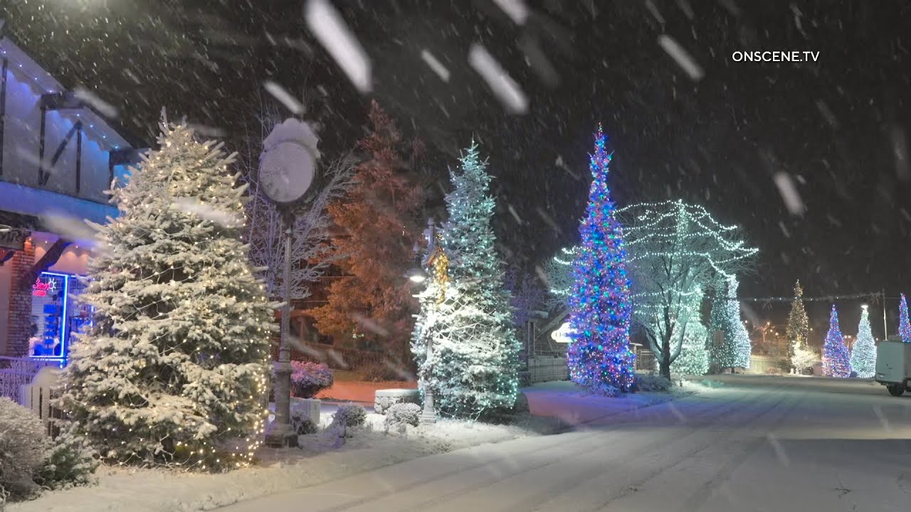 Heavy Snow Continues in Big Bear - YouTube