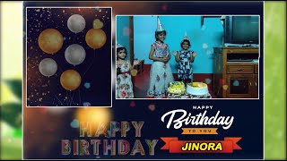 JINORA'S Beautiful Birthday Celebration & Cake Cutting Ceremony