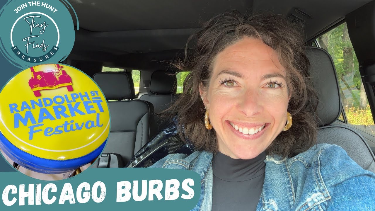 Шопинг на антикварном рынке — пригороды Чикаго! Рисунки гуашью?!