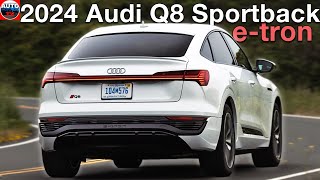 All NEW 2024 Audi Q8 Sportback e-tron - FIRST LOOK driving, Exterior, Interior