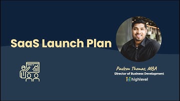 SaaS Launch Plan
