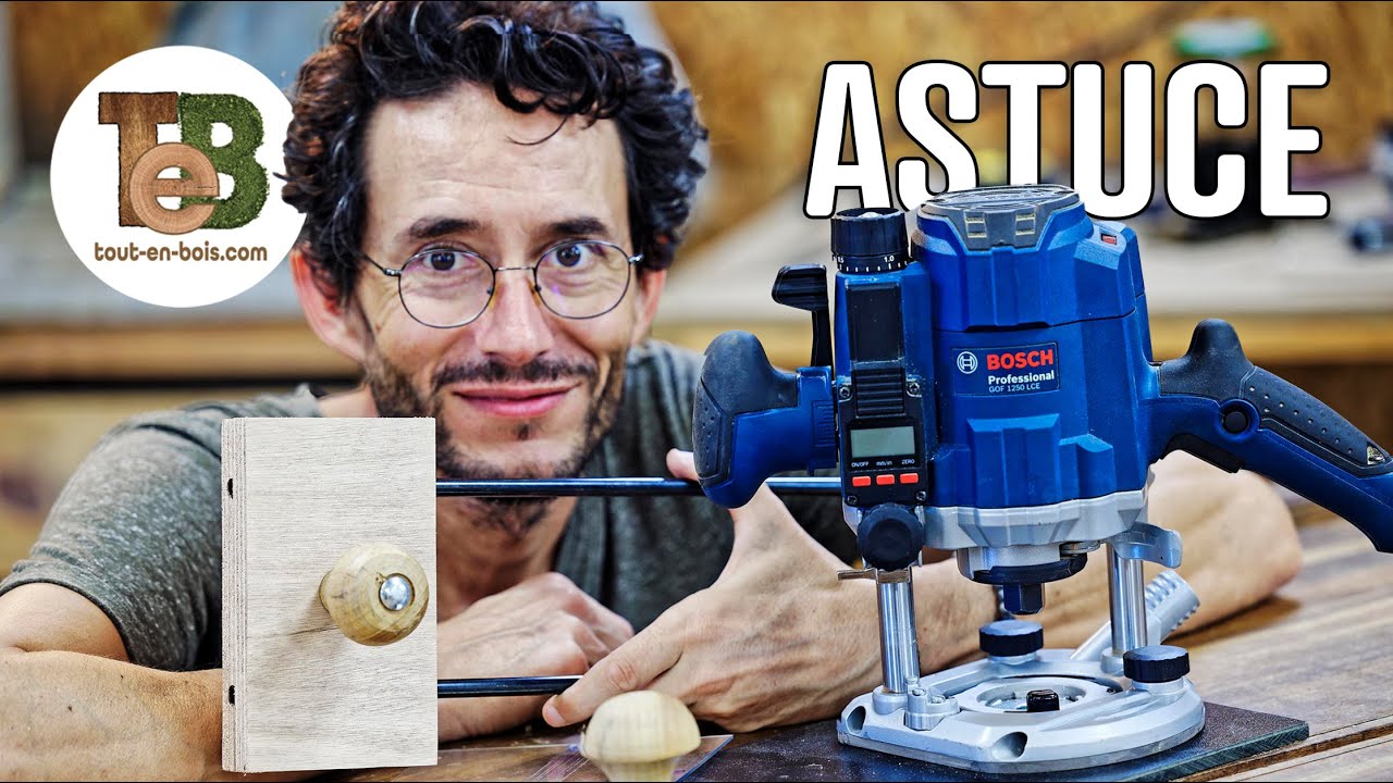 ASTUCE : Redonnez de la stabilité à votre défonceuse !