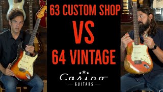 VINTAGE FENDER VS CUSTOM SHOP STRATOCASTER