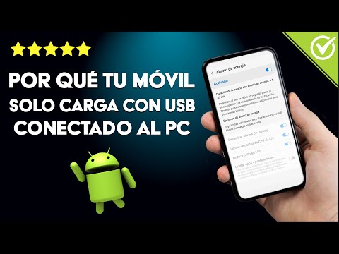 ¿Por qué mi MÓVIL solo carga con el cable USB conectado al PC?