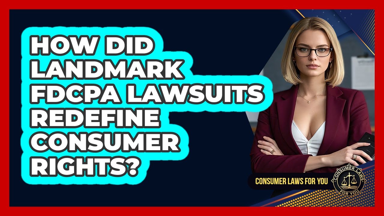How Did Landmark FDCPA Lawsuits Redefine Consumer Rights? - Consumer Laws For You