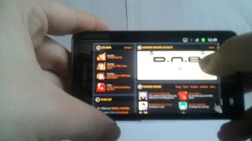 Samsung Galaxy S 2: "Dolphin HD" - Browser Testing