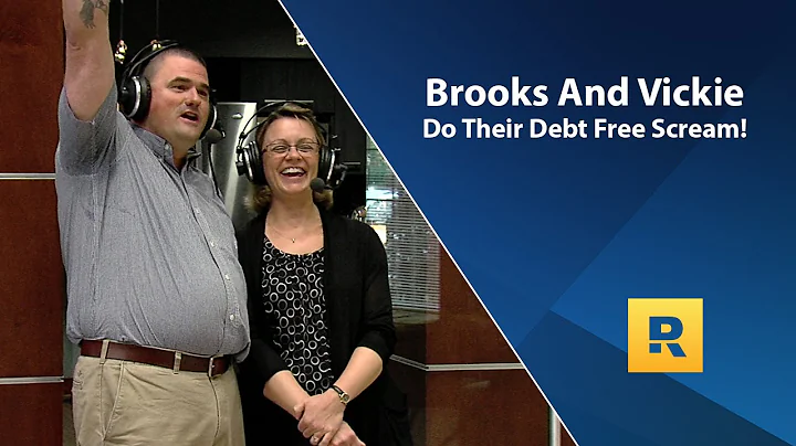 Brooks And Vickie Do Their Debt Free Scream!
