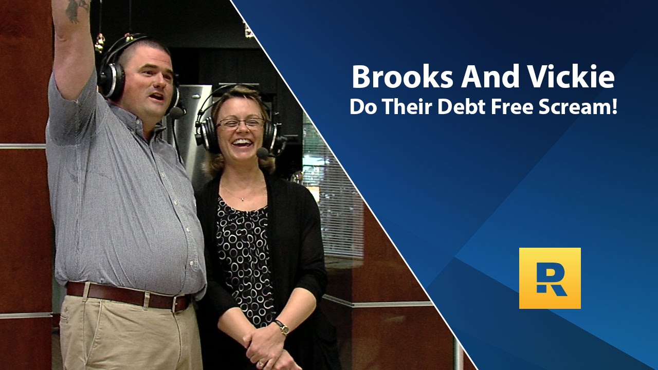 Brooks And Vickie Do Their Debt Free Scream! Brooks And Vickie Do Their Debt Free Scream!