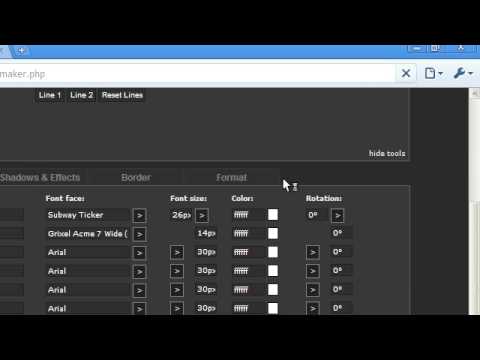 Create a Banner/FФильмы 2011m Signature/Logo/Avatar Online For Free