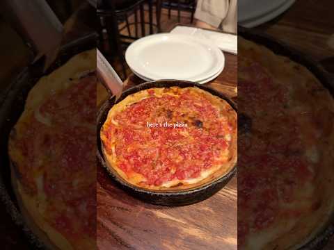 Is deep dish pizza an acquired taste? #shorts