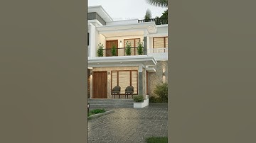 4Bhk Home 🏠 3D Design | 2400 Sqft | location : Trivandrum, Kerala