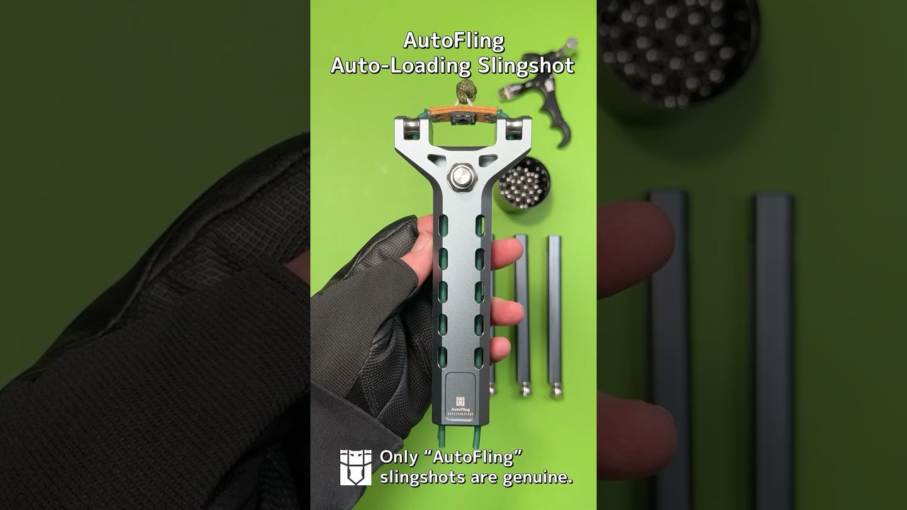 AutoFling Auto-Loading Slingshot