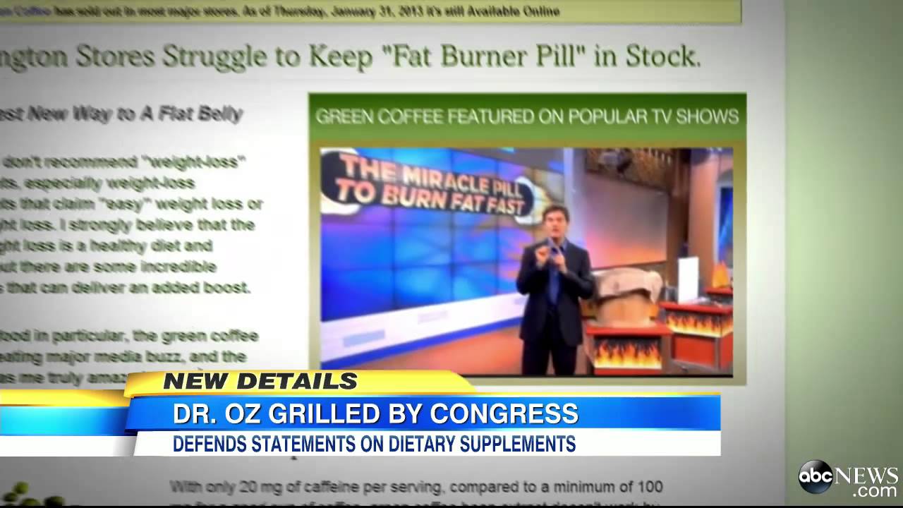 Dr Oz Grilled On Capitol Hill For