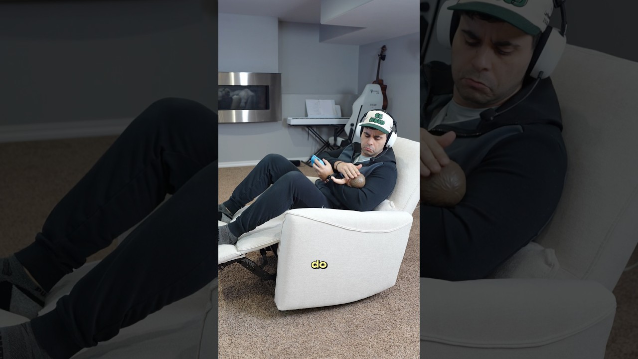 I bought a new gaming recliner 😂