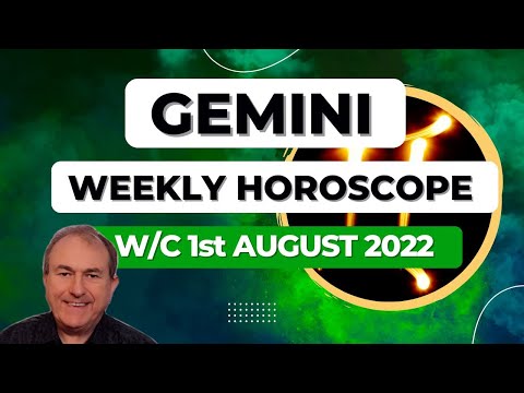 Gemini Horoscope Weekly Astrology from 1st August 2022