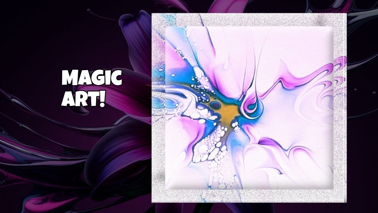 Discover The SECRET! Create STUNNING Rainbow Fluid Art Today! - YouTube