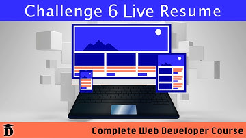 Creating and Uploading a Resume with HTML   Modern Web Design with HTML5, CSS3, and JavaScript Video