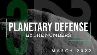 Planetary Defense: By the Numbers - March 2022