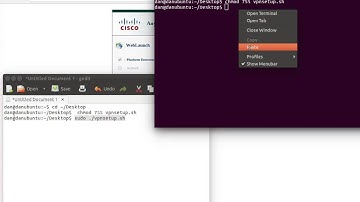 Anyconnect on Ubuntu