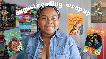 the 13 books i read in august | reading wrap up