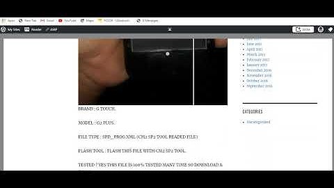 G-TOUCH G2 PLUS FLASH FILE HANG ON LOGO & DEAD BOOT RECOVERY FIX FIRMWARE