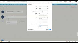 How to automatically update a lead/contact after sending an
