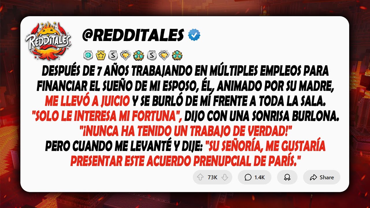 Pasé 7 Años Apoyando El Sueño De Mi Esposo, Animado Por Su Madre, Me Llevó A Juicio.
