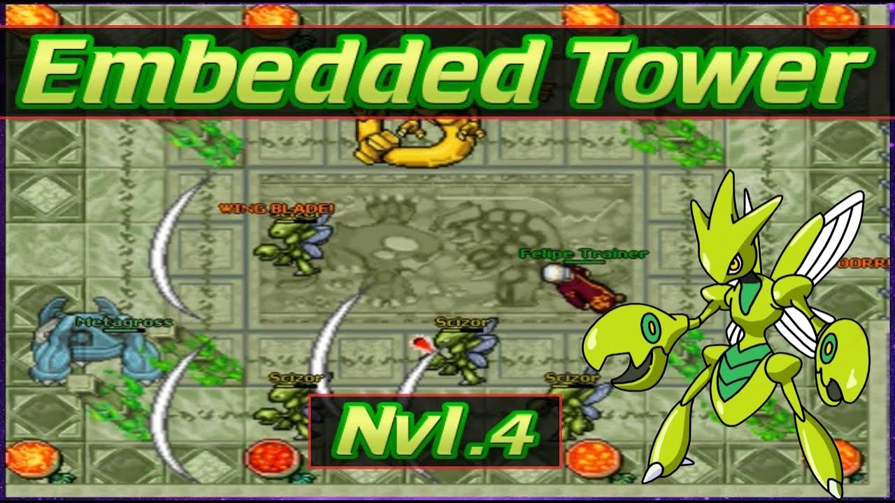 [Pokexgames] ☆Embedded Tower☆ Nvl.4 [ESP] - YouTube