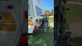 Classic camper van in Canada